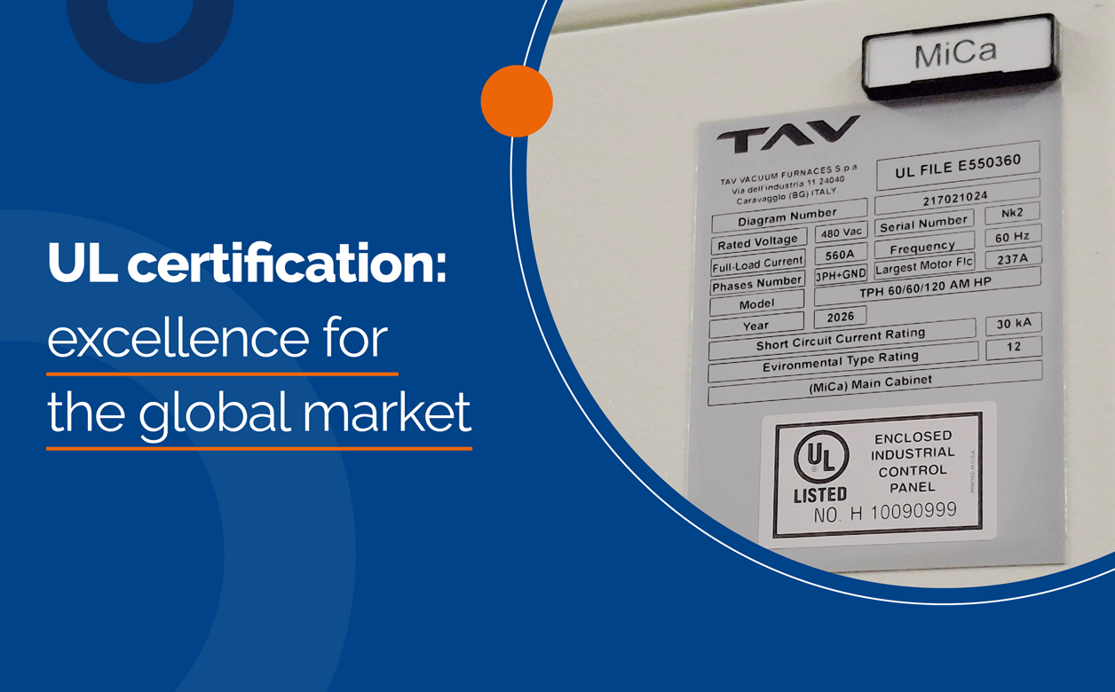TAV achieves UL certification: the passport to technological excellence for the global market