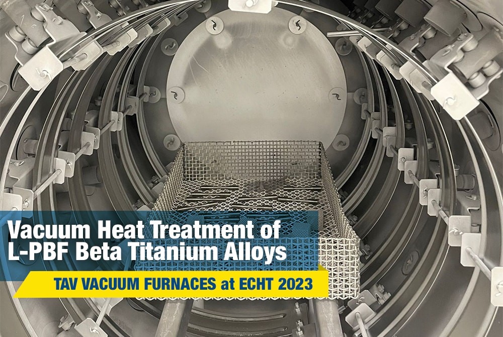 Vacuum Heat Treatment of LPBF Beta Titanium Alloys